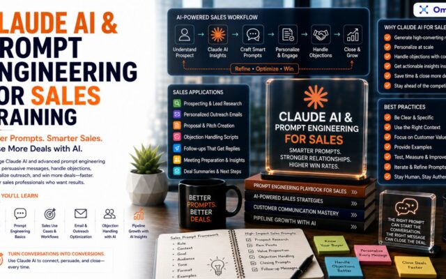 Claude AI & Prompt Engineering for Sales Training
