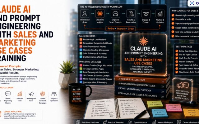 Claude Ai and Prompt Engineering with Sales and Mark