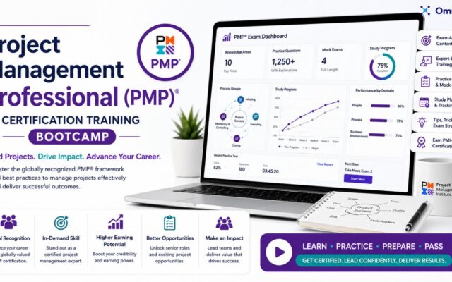 Project Management Professional (PMP) – Certification Training BootCamp