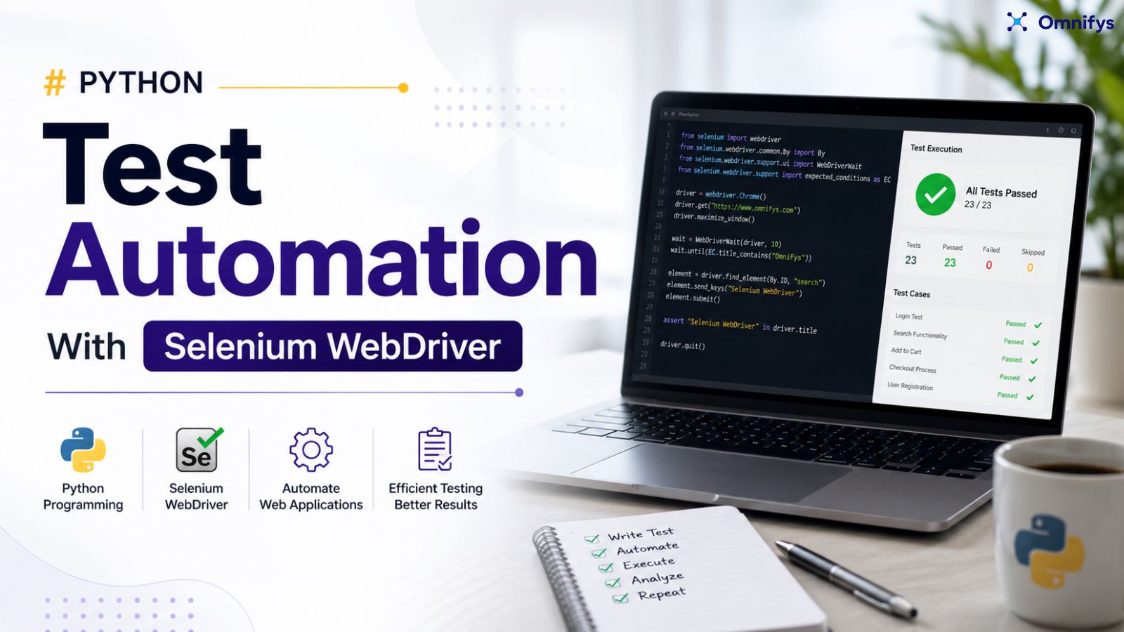 Python Test Automation With Selenium WebDriver