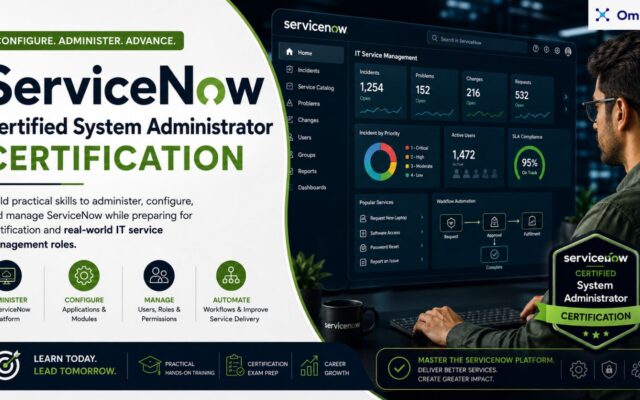 ServiceNow Certified System Administrator Certification-